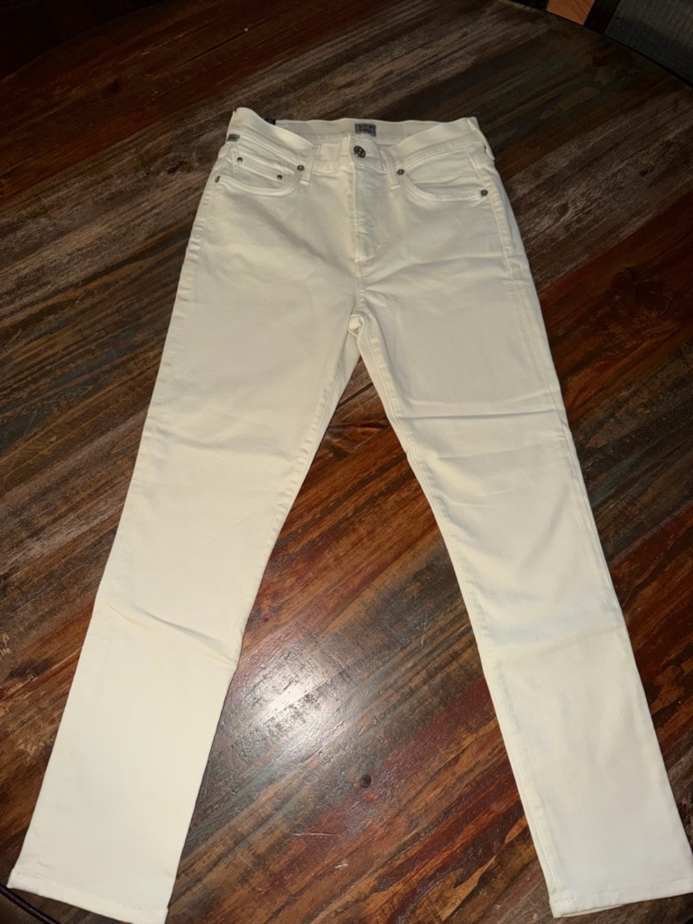 Citizens Of Humanity Off-White Slim Jeans